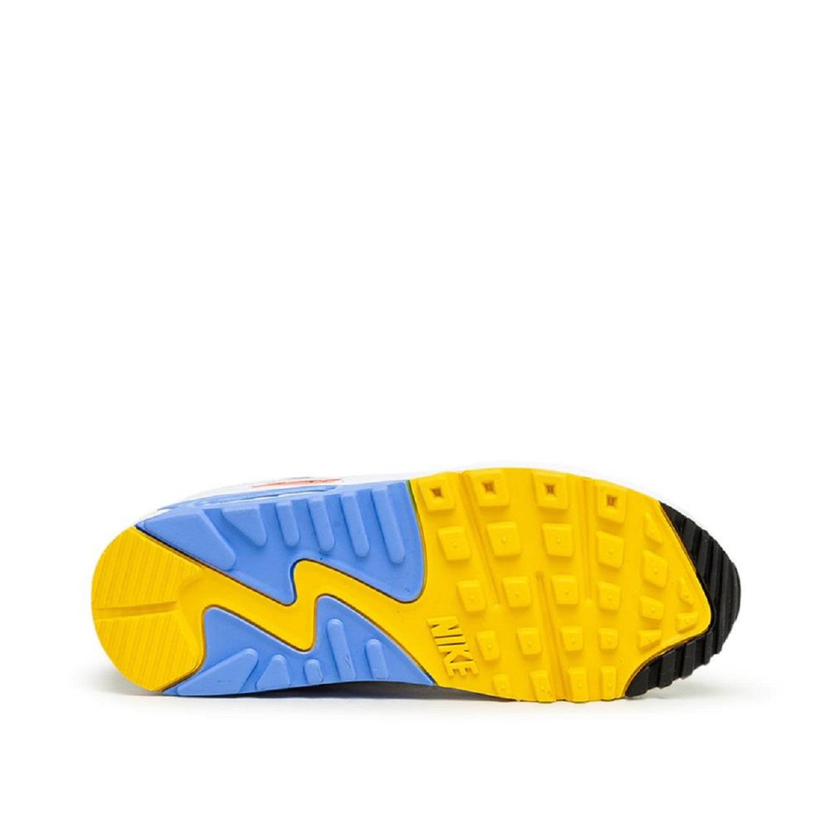 Nike WMNS Air Max 90 (Weiß / Blau / Gelb) - Allike Store