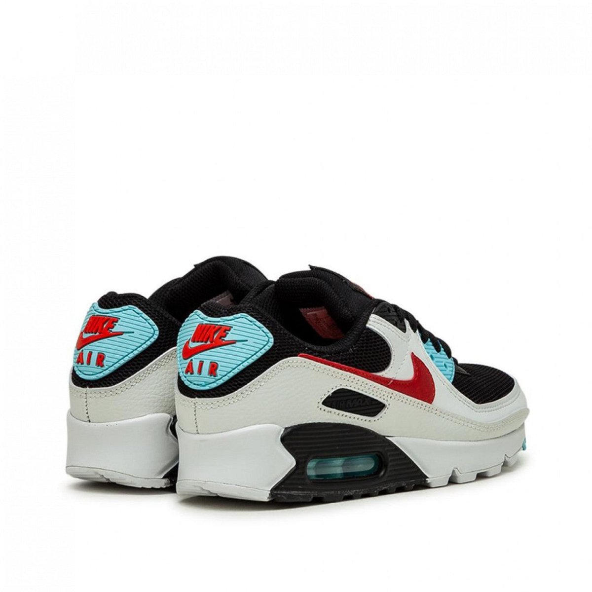 Nike WMNS Air Max 90 (Weiß / Schwarz / Rot) - Allike Store