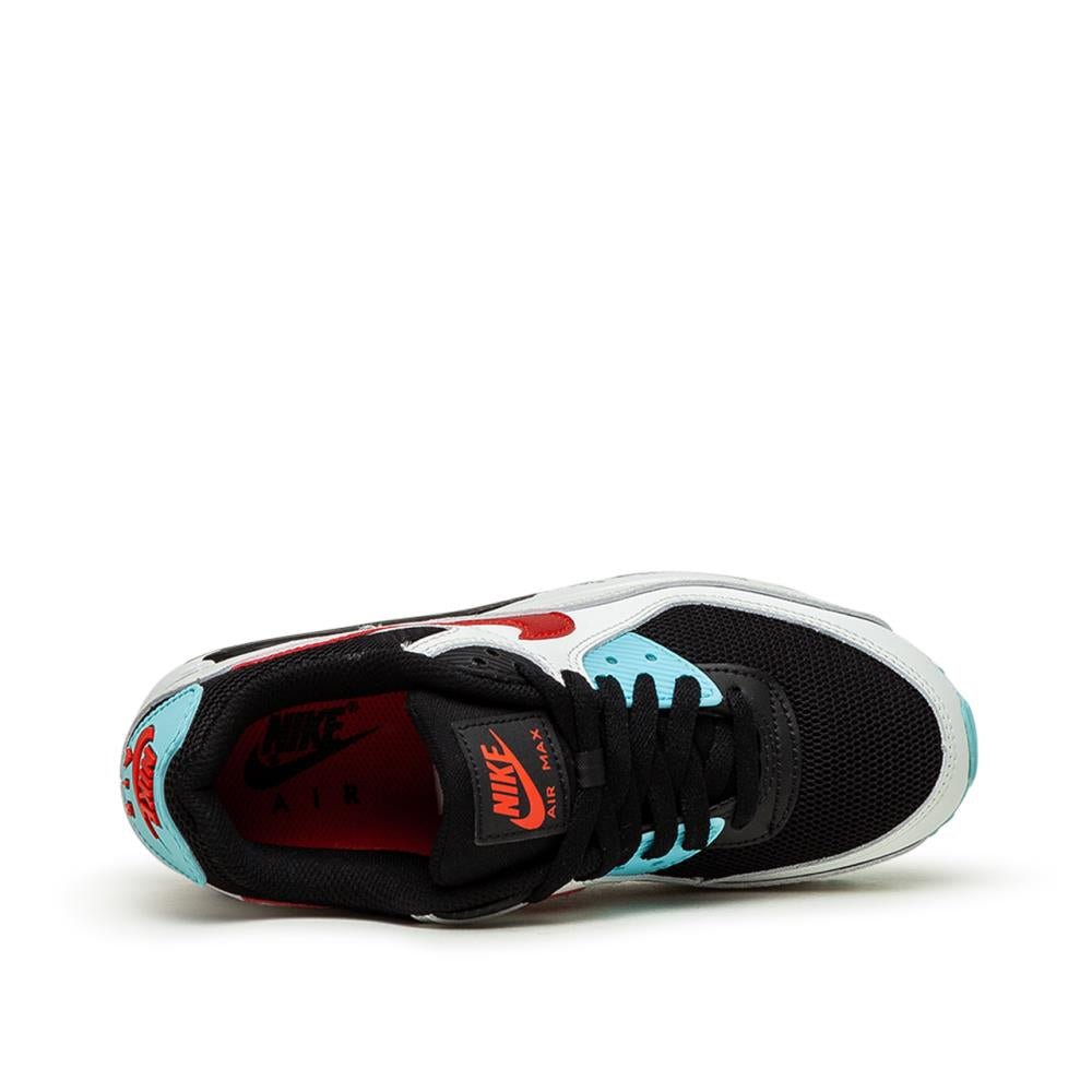 Nike WMNS Air Max 90 (Weiß / Schwarz / Rot) - Allike Store
