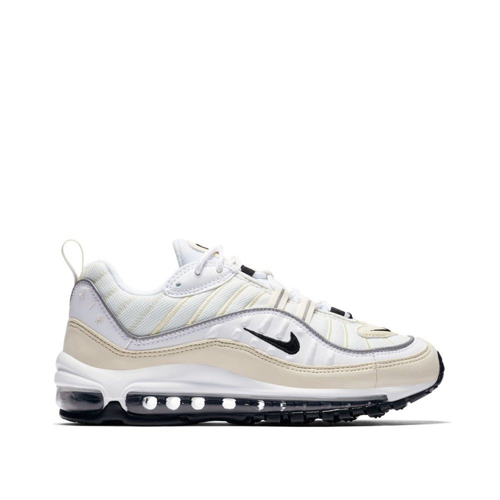 Nike WMNS Air Max 98 'Fossil' (Weiß / Schwarz) - Allike Store