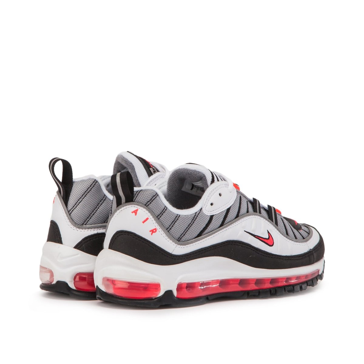 Nike WMNS Air Max 98 (Weiß / Rot / Silber)  - Allike Store