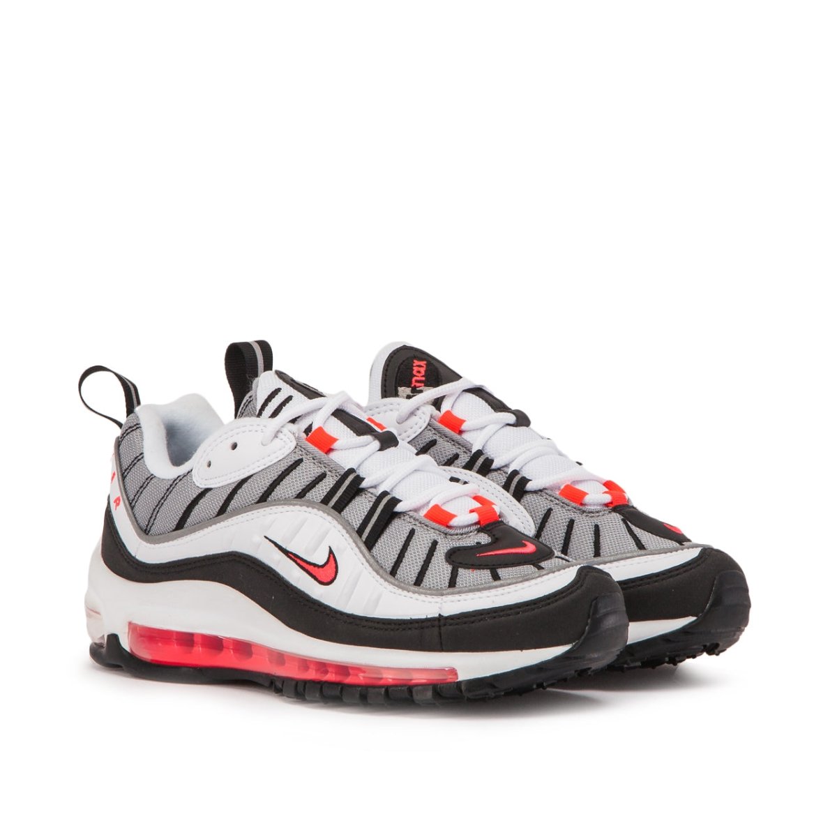 Nike WMNS Air Max 98 (Weiß / Rot / Silber)  - Allike Store