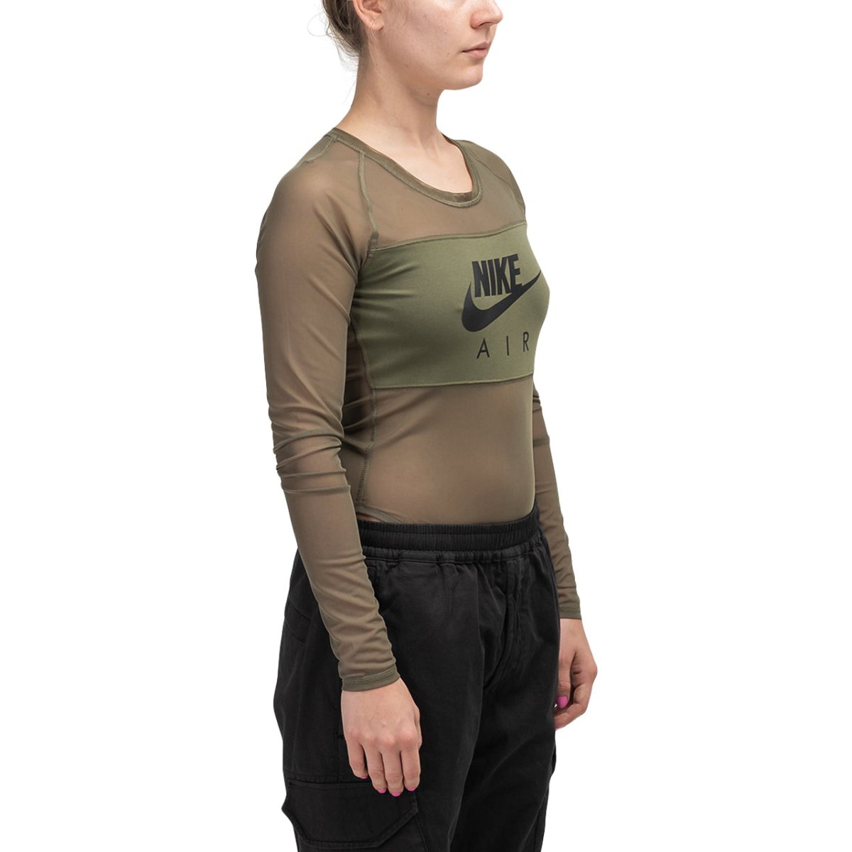 Nike WMNS Air Mesh-Bodysuit (Olive) - Allike Store