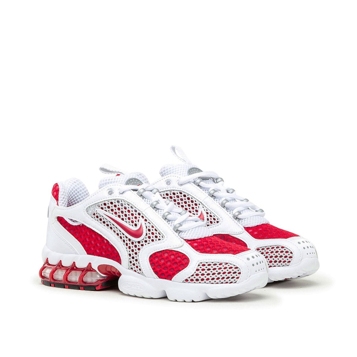 Nike WMNS Air Zoom Spiridon Cage 2 (Rot / Weiß / Grau) - Allike Store