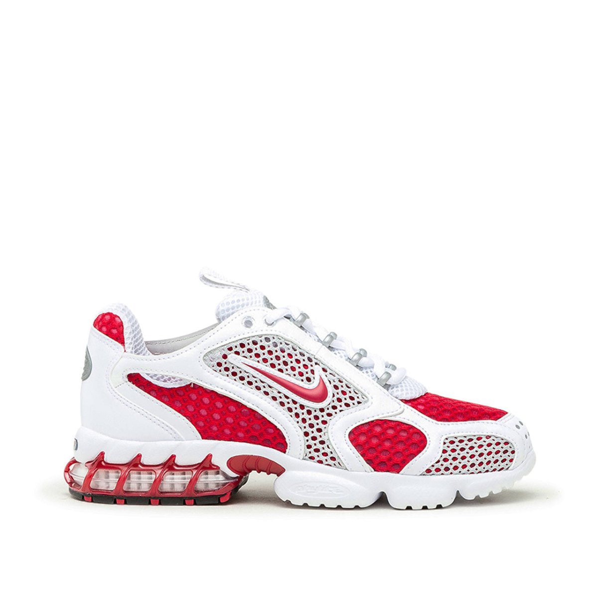 Nike WMNS Air Zoom Spiridon Cage 2 (Rot / Weiß / Grau) - Allike Store