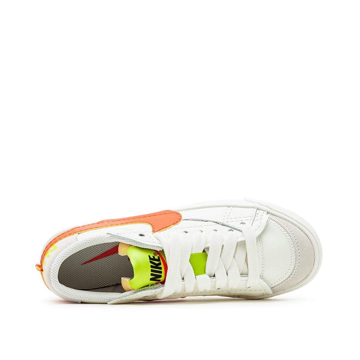 Nike WMNS Blazer Low '77 Jumbo (Weiss / Orange) - Allike Store
