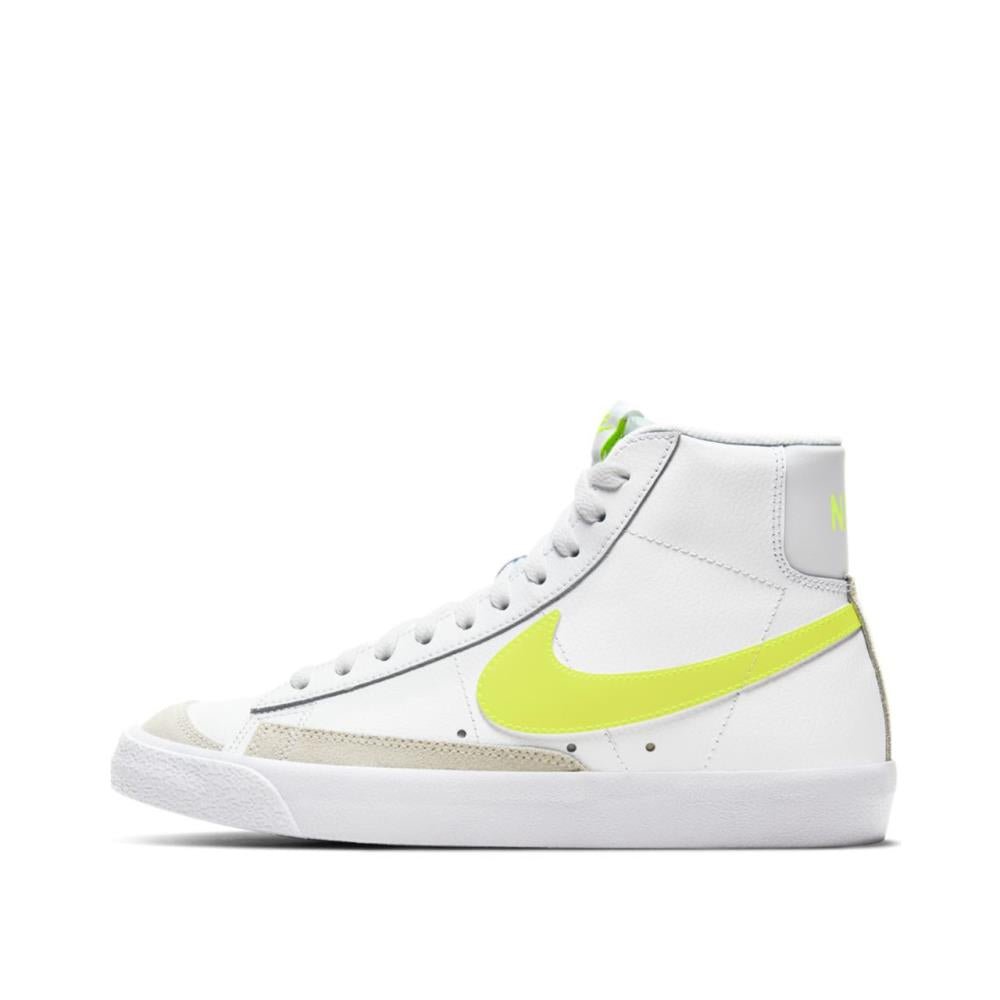 Nike WMNS Blazer Mid '77 (Weiß / Lime) - Allike Store