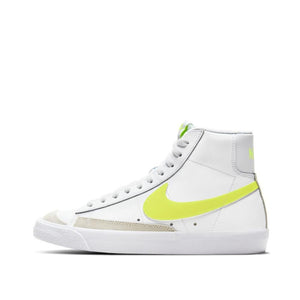Nike WMNS Blazer Mid '77 (Weiß / Lime) - Allike Store