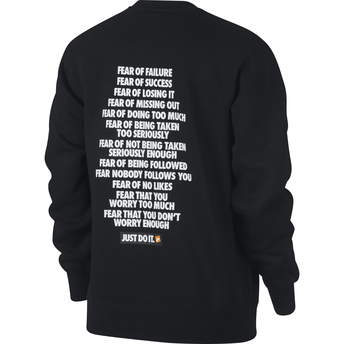 Nike WMNS ''Just Do It'' Crewneck (Schwarz) - Allike Store
