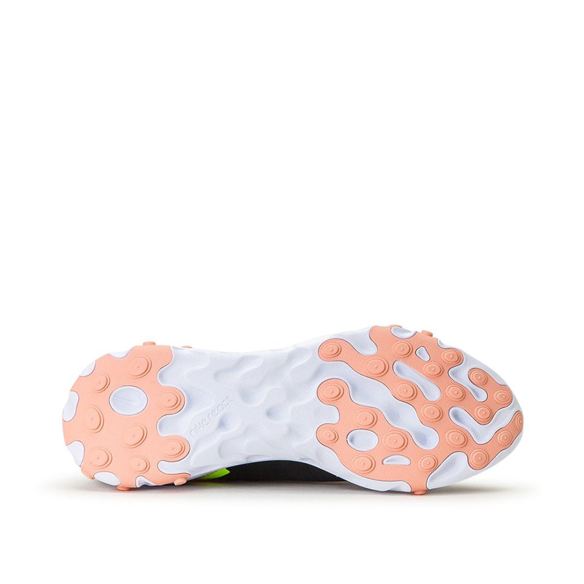 Nike WMNS React Element 55 Premium (Schwarz / Coral / Gelb)  - Allike Store