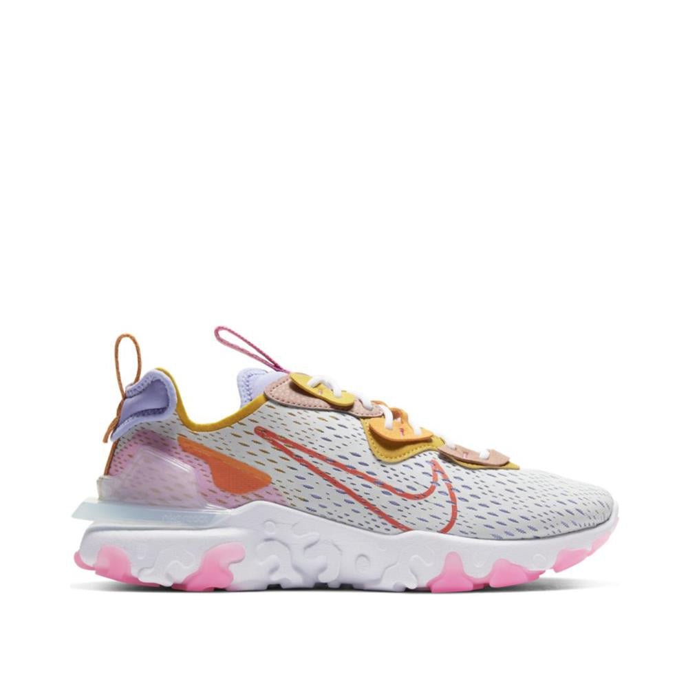 Nike WMNS React Vision (Grau / Pink / Gelb) - Allike Store