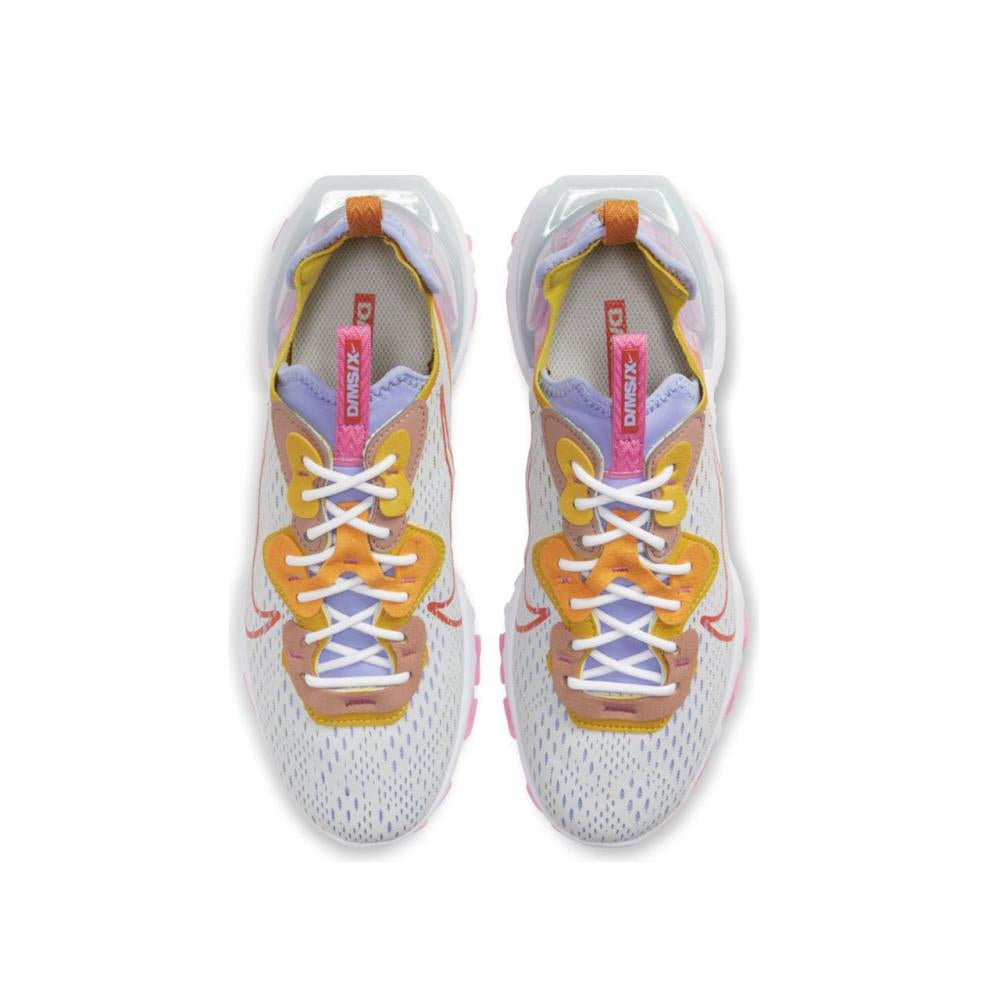 Nike WMNS React Vision (Grau / Pink / Gelb) - Allike Store