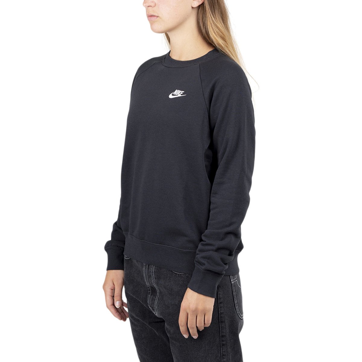 Nike WMNS Sportswear Essential Fleece Shirt (Schwarz) - Allike Store
