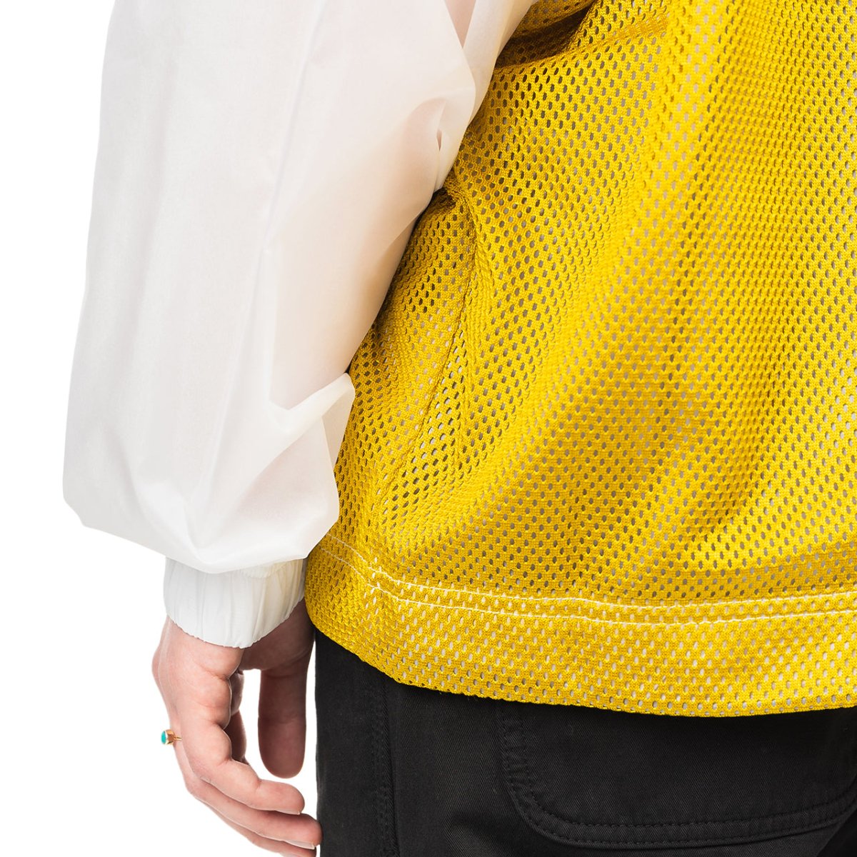 Nike WMNS Tech Pack Mesh Jacket (Weiß / Senfgelb) - Allike Store