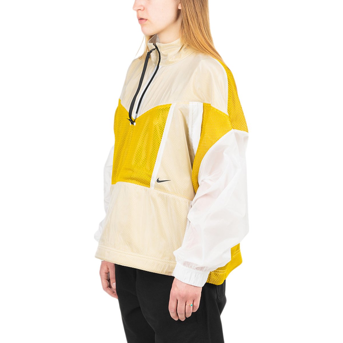 Nike WMNS Tech Pack Mesh Jacket (Weiß / Senfgelb) - Allike Store