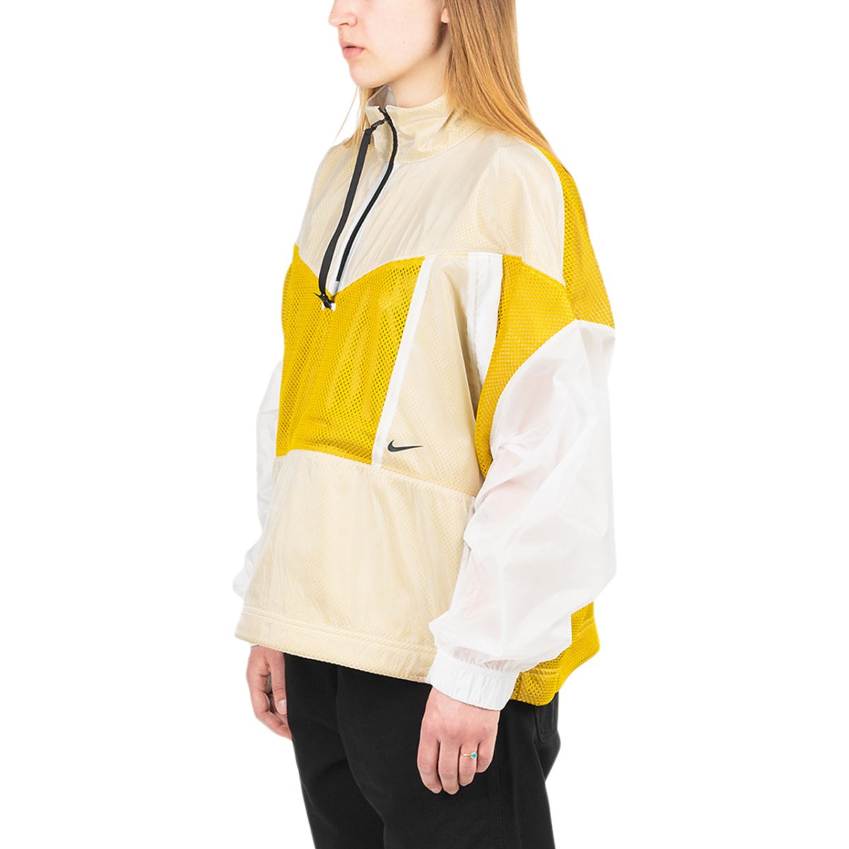 Nike WMNS Tech Pack Mesh Jacket (Weiß / Senfgelb)  - Allike Store