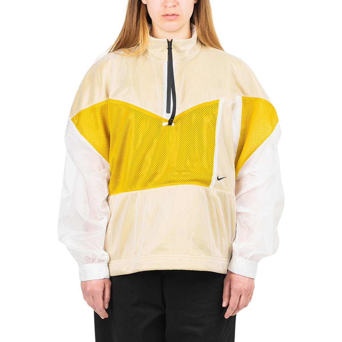 Nike WMNS Tech Pack Mesh Jacket (Weiß / Senfgelb)  - Allike Store