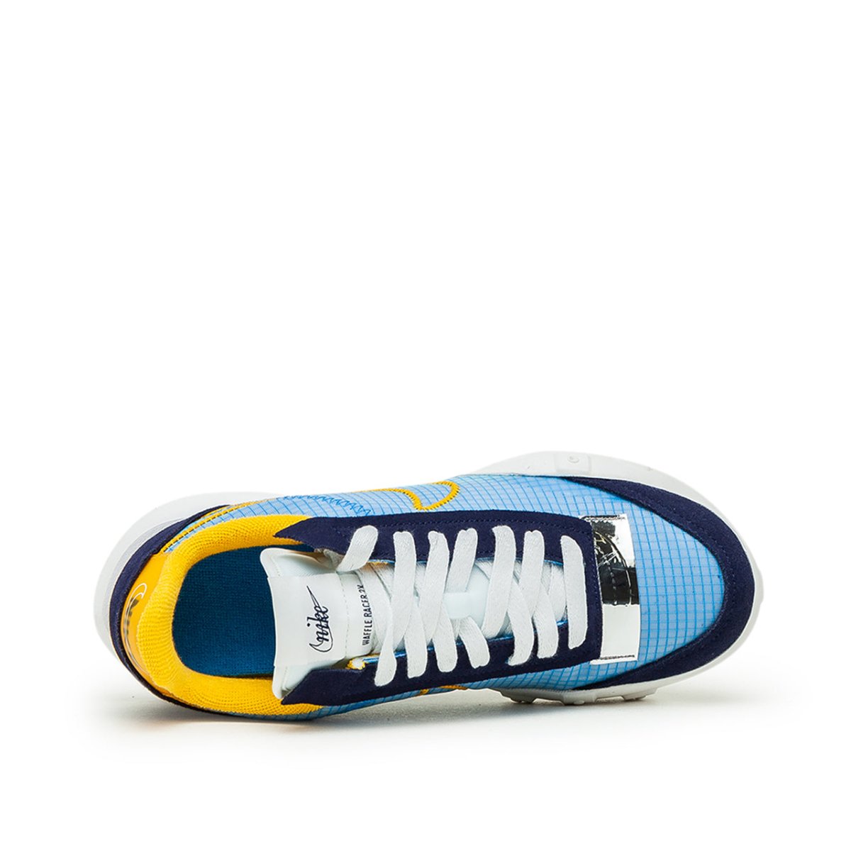 Nike WMNS Waffle Racer 2X (Navy / Türkis / Gelb / Weiß) - Allike Store