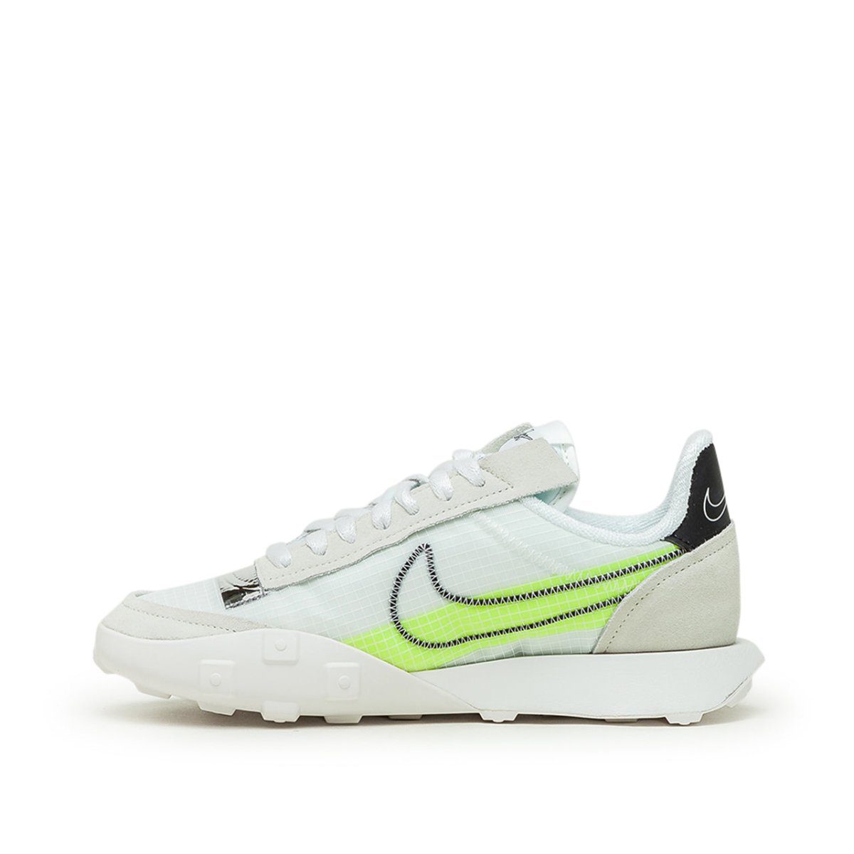 Nike WMNS Waffle Racer 2X (Weiß / Beige / Grün / Schwarz) - Allike Store