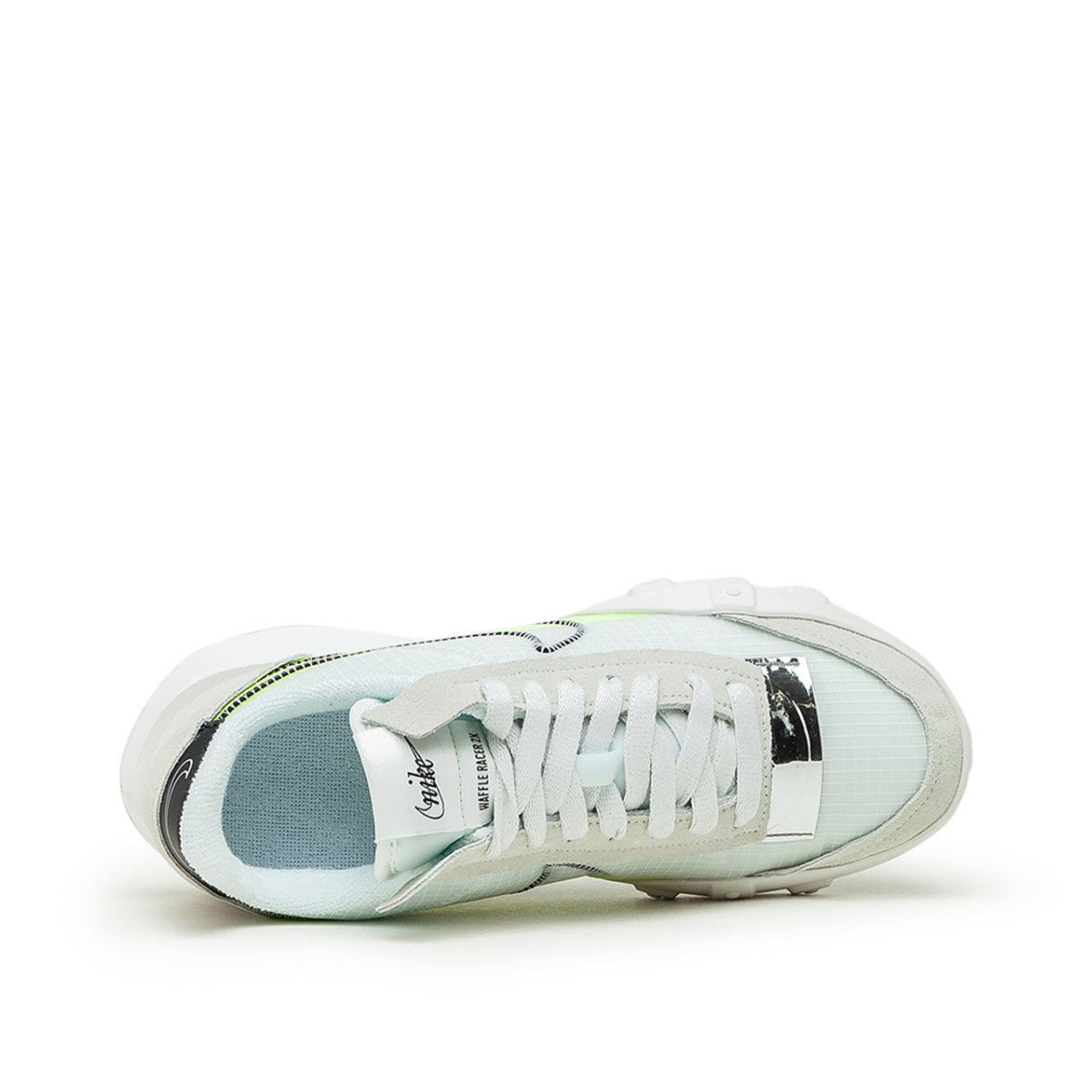 Nike WMNS Waffle Racer 2X (Weiß / Beige / Grün / Schwarz) - Allike Store
