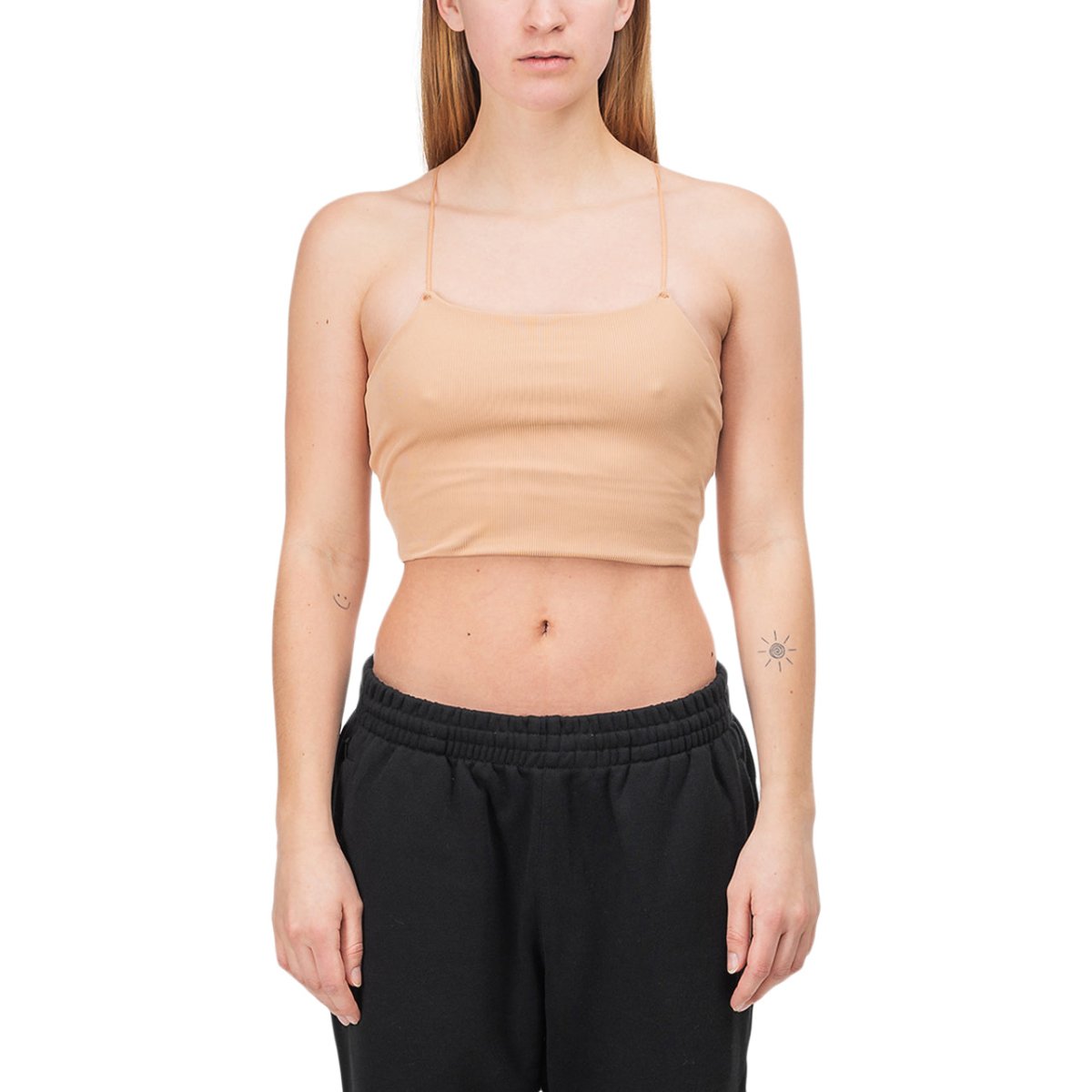 Nike WMNS Yoga Luxe Strappy Cami Top (Pfirsich) - Allike Store