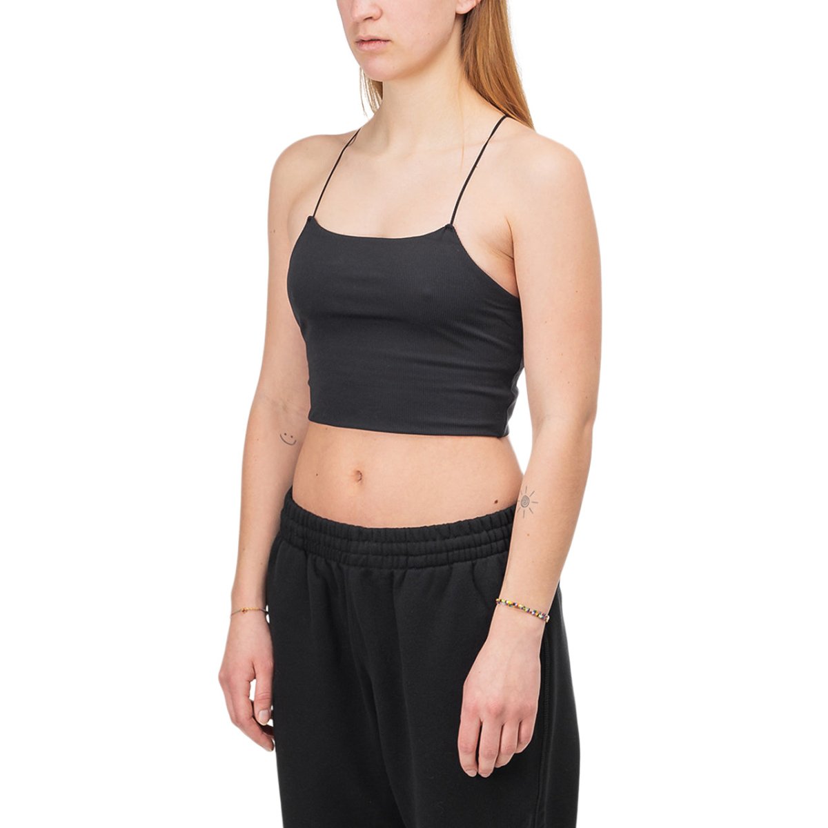 Nike WMNS Yoga Luxe Strappy Cami Top (Schwarz) - Allike Store