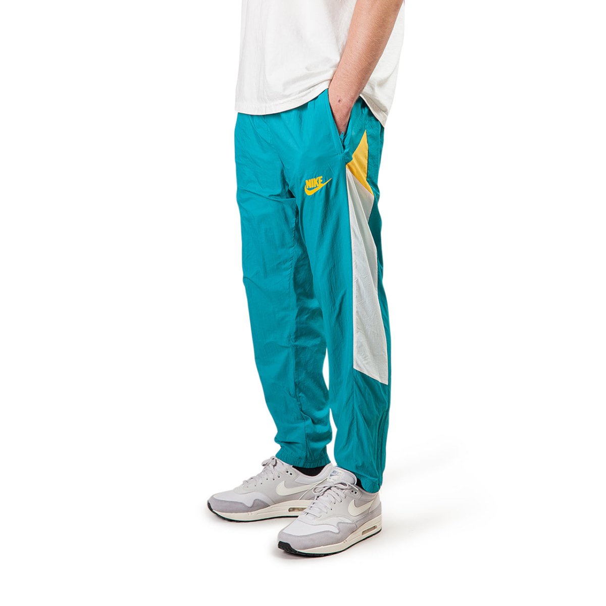 Nike Woven Re-Issue Pants (Grün / Gelb) - Allike Store