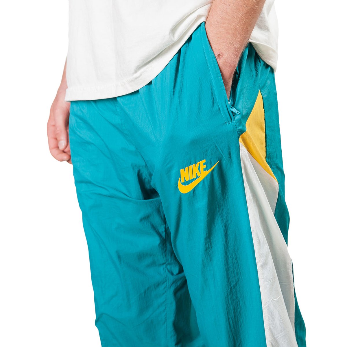 Nike Woven Re-Issue Pants (Grün / Gelb) - Allike Store