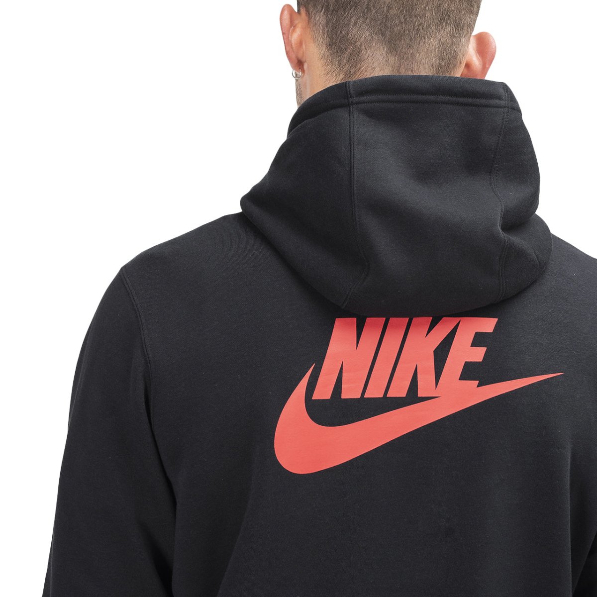 Nike x Stranger Things Club Po Hoodie (Schwarz / Rot) - Allike Store
