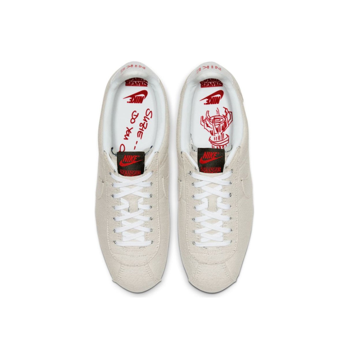 Nike x Stranger Things Cortez 'Upside Down' (Beige)  - Allike Store
