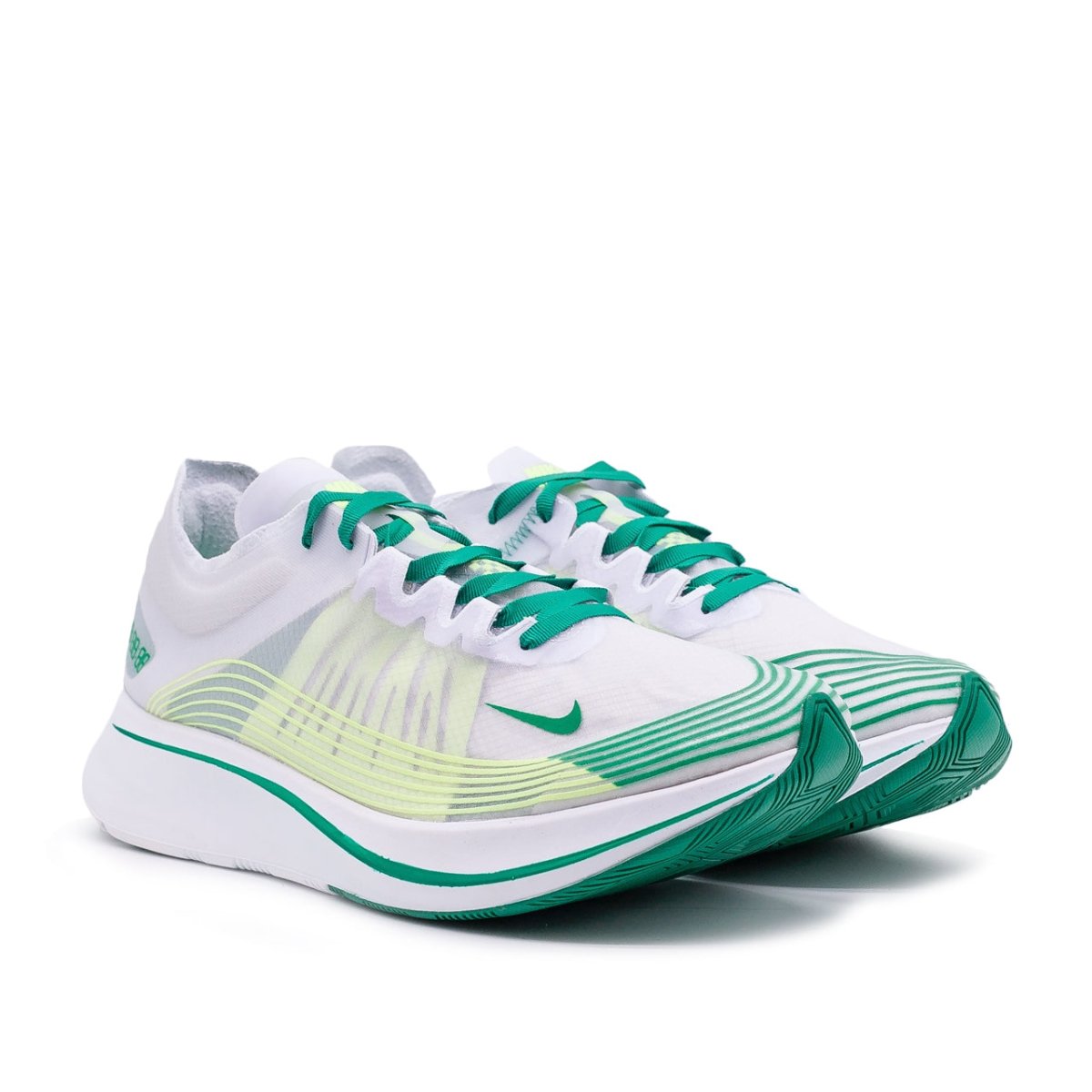 Nike Zoom Fly SP (Weiß / Grün)  - Allike Store
