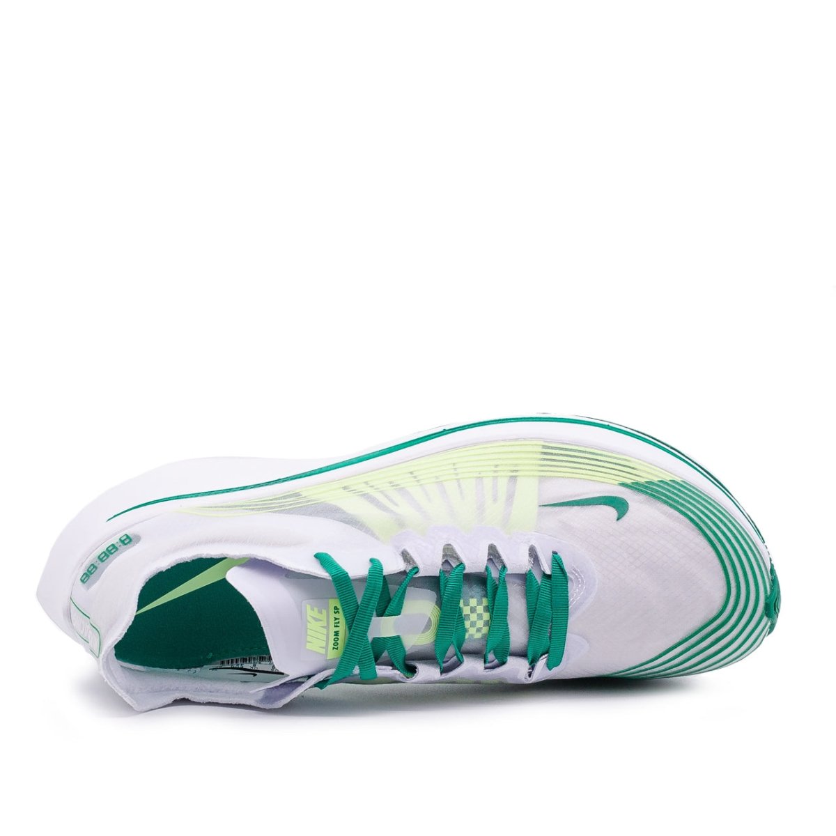 Nike Zoom Fly SP (Weiß / Grün)  - Allike Store