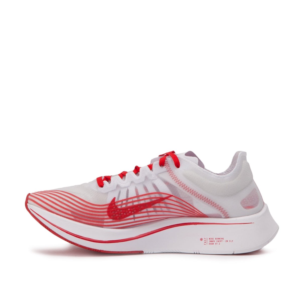 Nike Zoom Fly SP (Weiß / Rot) - Allike Store