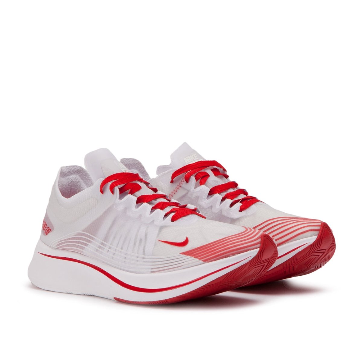 Nike Zoom Fly SP (Weiß / Rot) - Allike Store