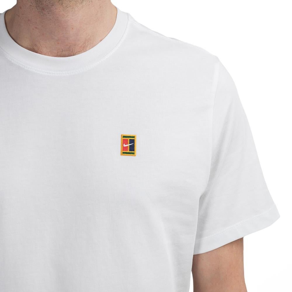 NikeCourt Tennis-T-Shirt (Weiß) - Allike Store