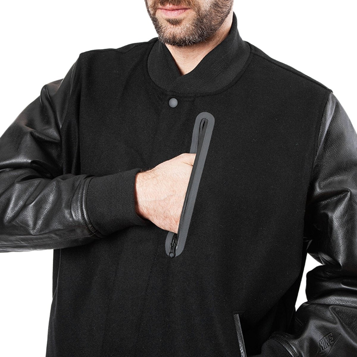 NikeLab Essentials Destroyer Jacket (Schwarz)  - Allike Store