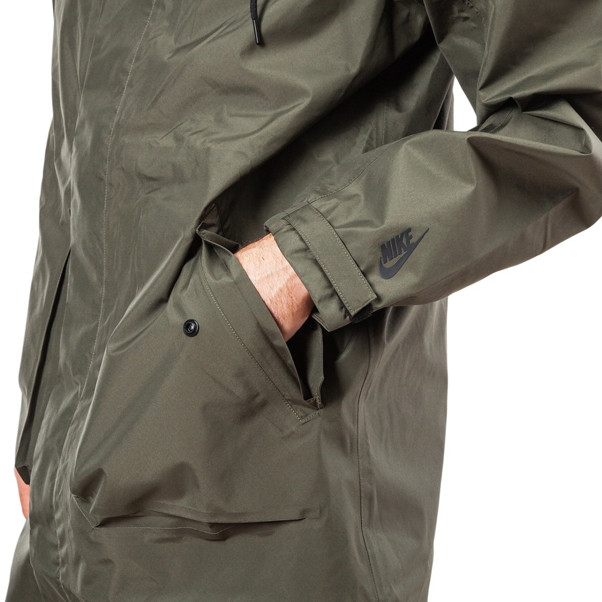 NikeLab NRG 3 Layer Parka (Cargo Khaki)  - Allike Store