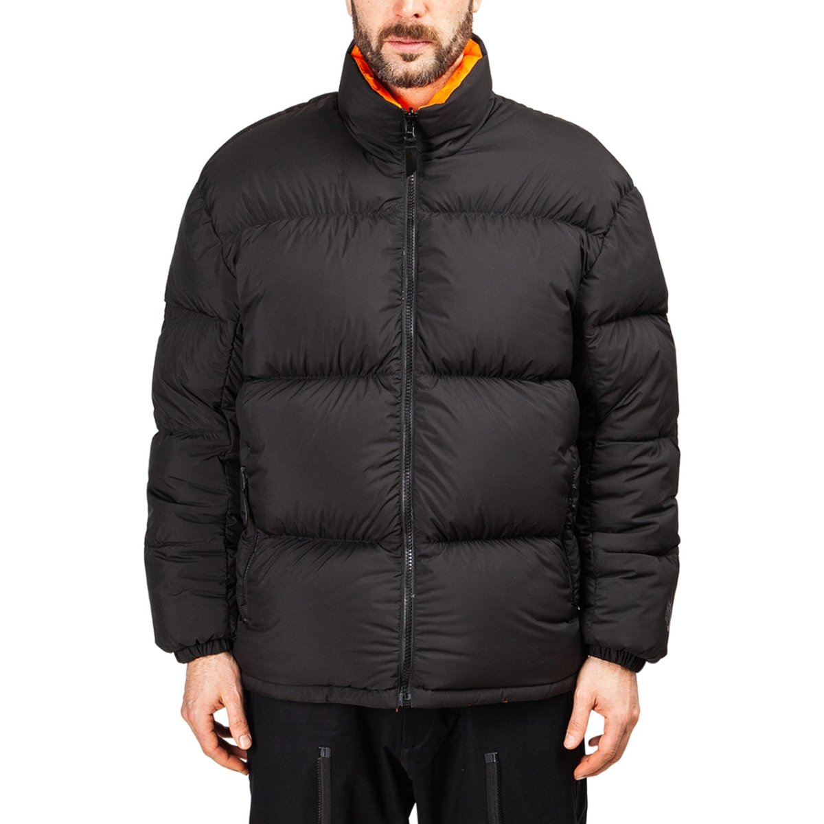 NikeLab NRG Reversible Puffer Jacket (Schwarz / Orange)  - Allike Store