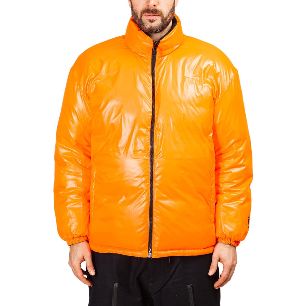 NikeLab NRG Reversible Puffer Jacket (Schwarz / Orange)  - Allike Store