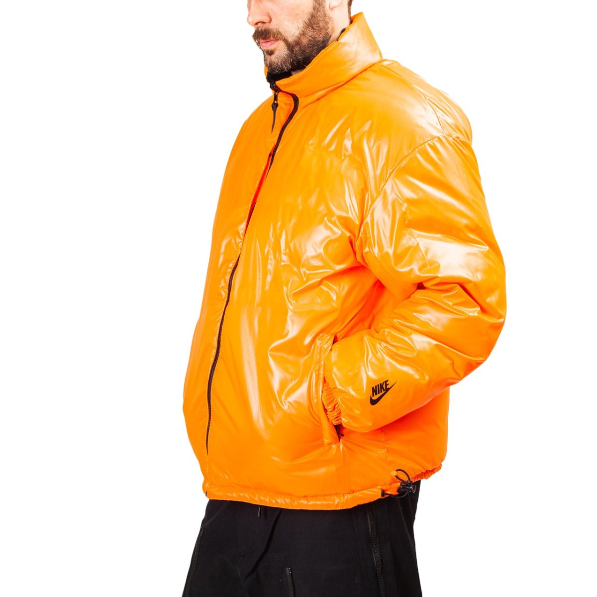 NikeLab NRG Reversible Puffer Jacket (Schwarz / Orange)  - Allike Store