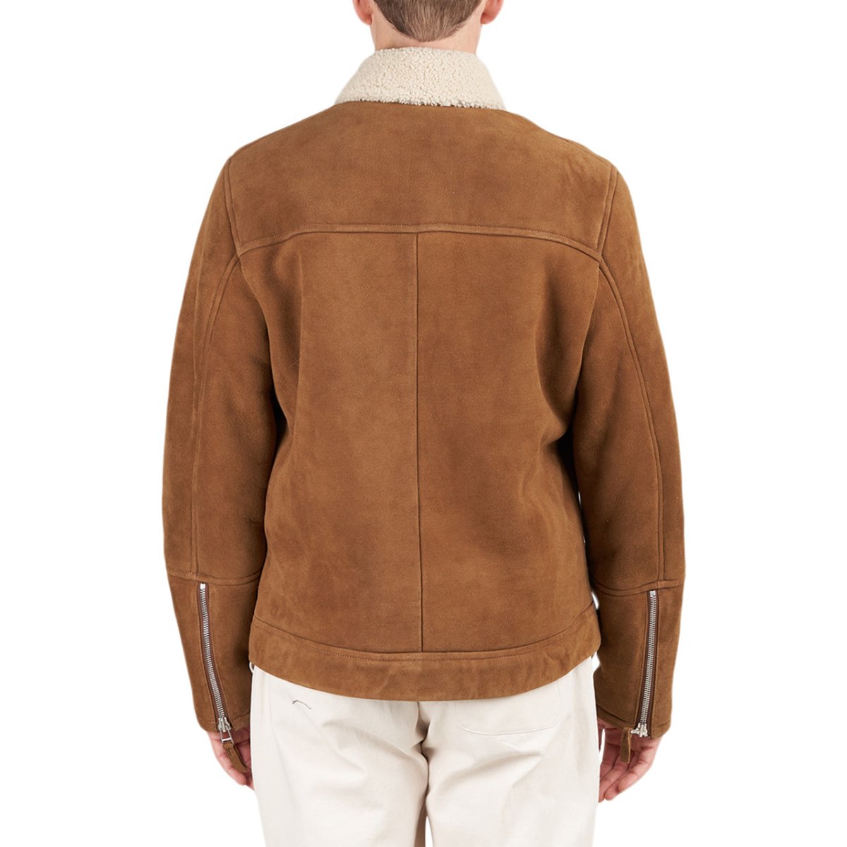 Norse Projects Elliot Shearling Jacket (Camel) - Allike Store