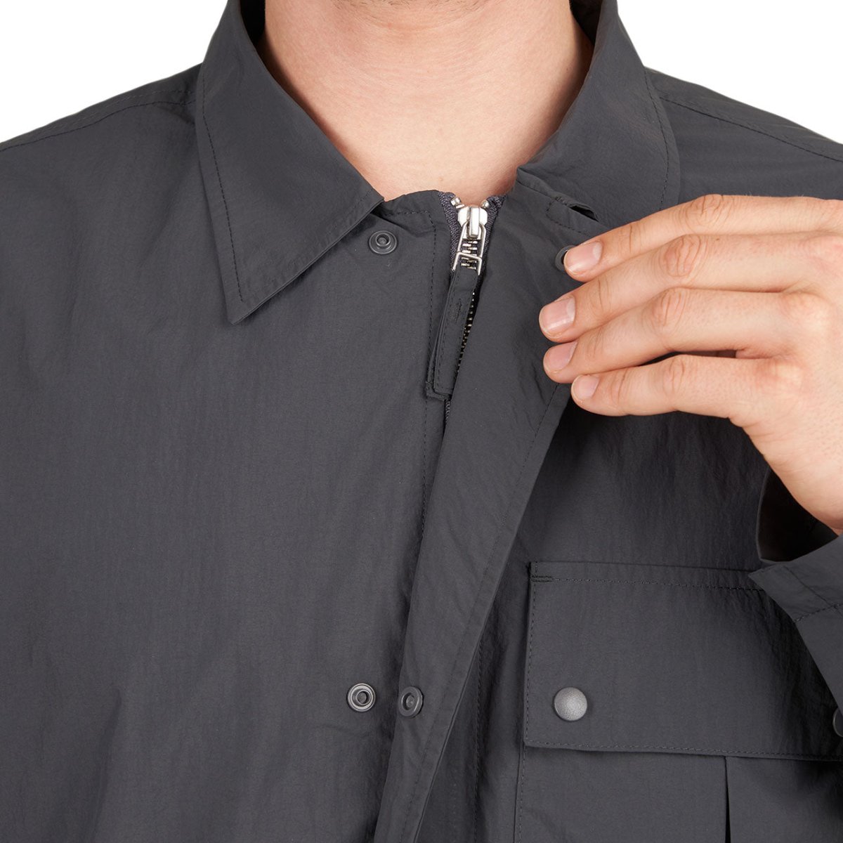 Norse Projects Jens Packable Jacket (Grau) - Allike Store