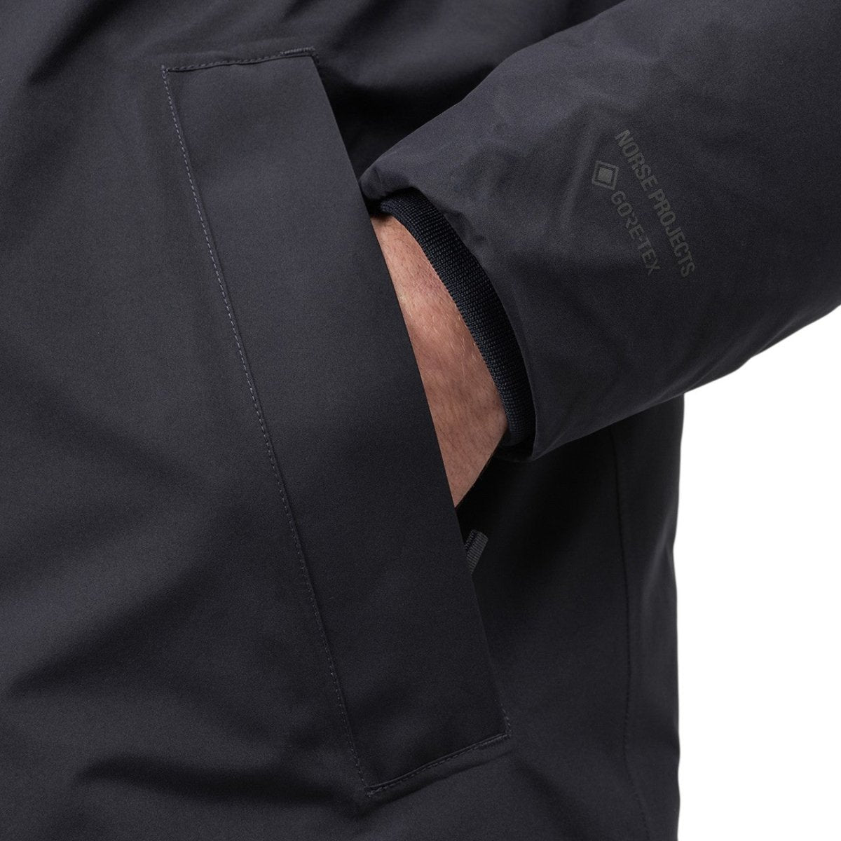 Norse Projects Rokkvi 5.0 Gore-Tex Parka (Navy) - Allike Store