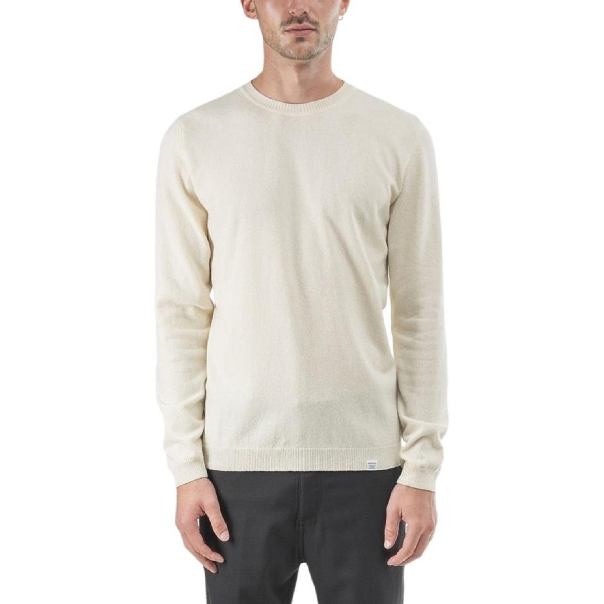 Norse Projects Sigfred Light Wool Pullover (Creme) - Allike Store