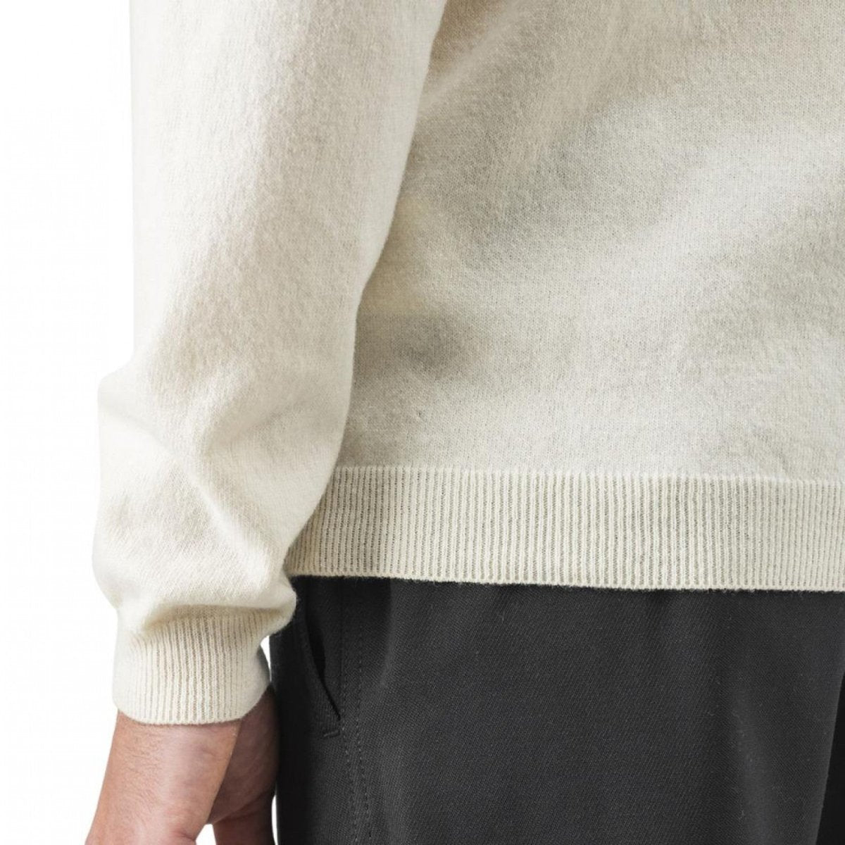 Norse Projects Sigfred Light Wool Pullover (Creme) - Allike Store