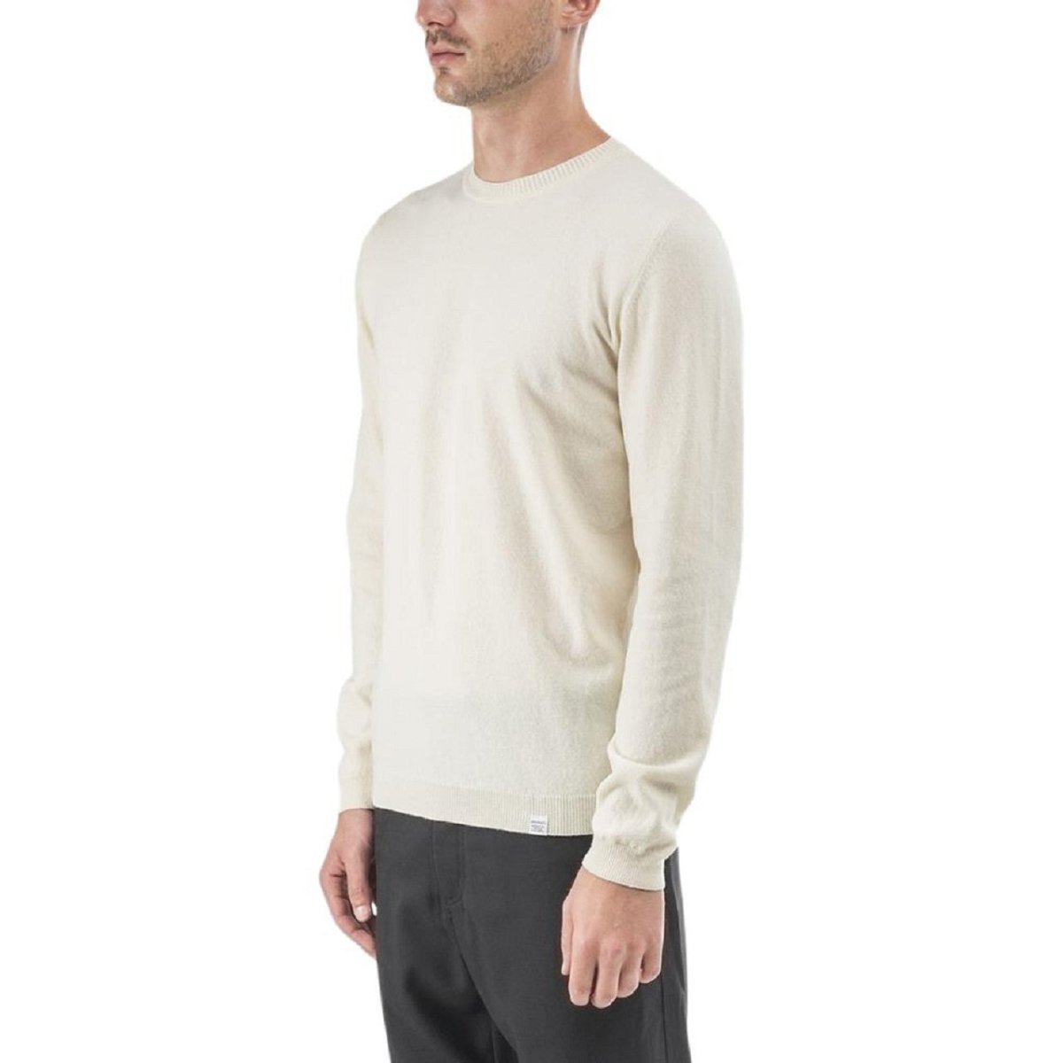 Norse Projects Sigfred Light Wool Pullover (Creme) - Allike Store