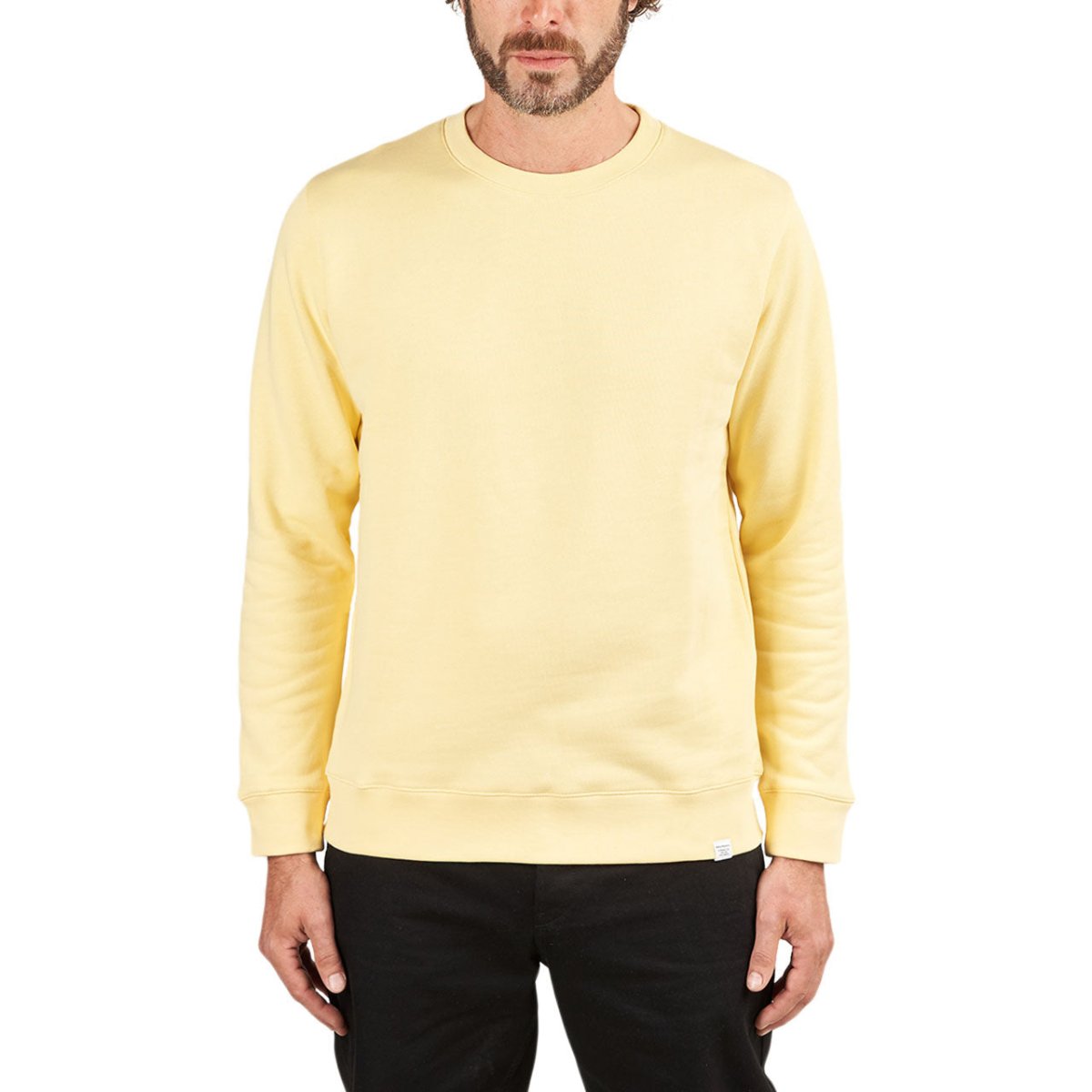 Norse Projects Vagn Classic Crewneck (Hell Gelb) - Allike Store