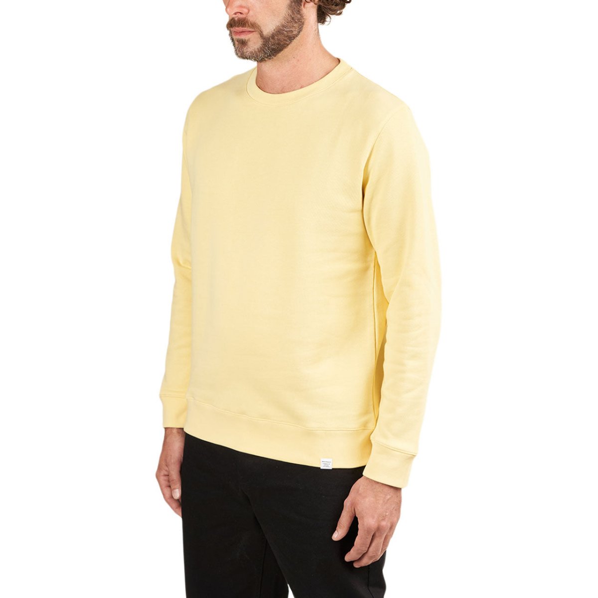 Norse Projects Vagn Classic Crewneck (Hell Gelb) - Allike Store