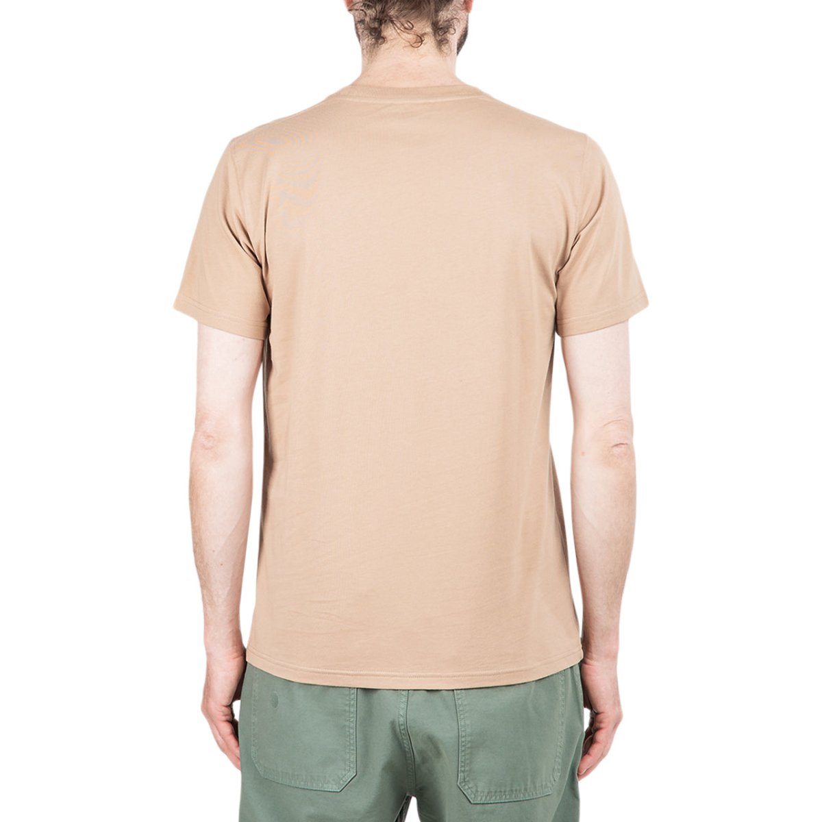 Norse Projects x Geoff McFetridge Niels Circle Logo T-Shirt (Khaki) - Allike Store