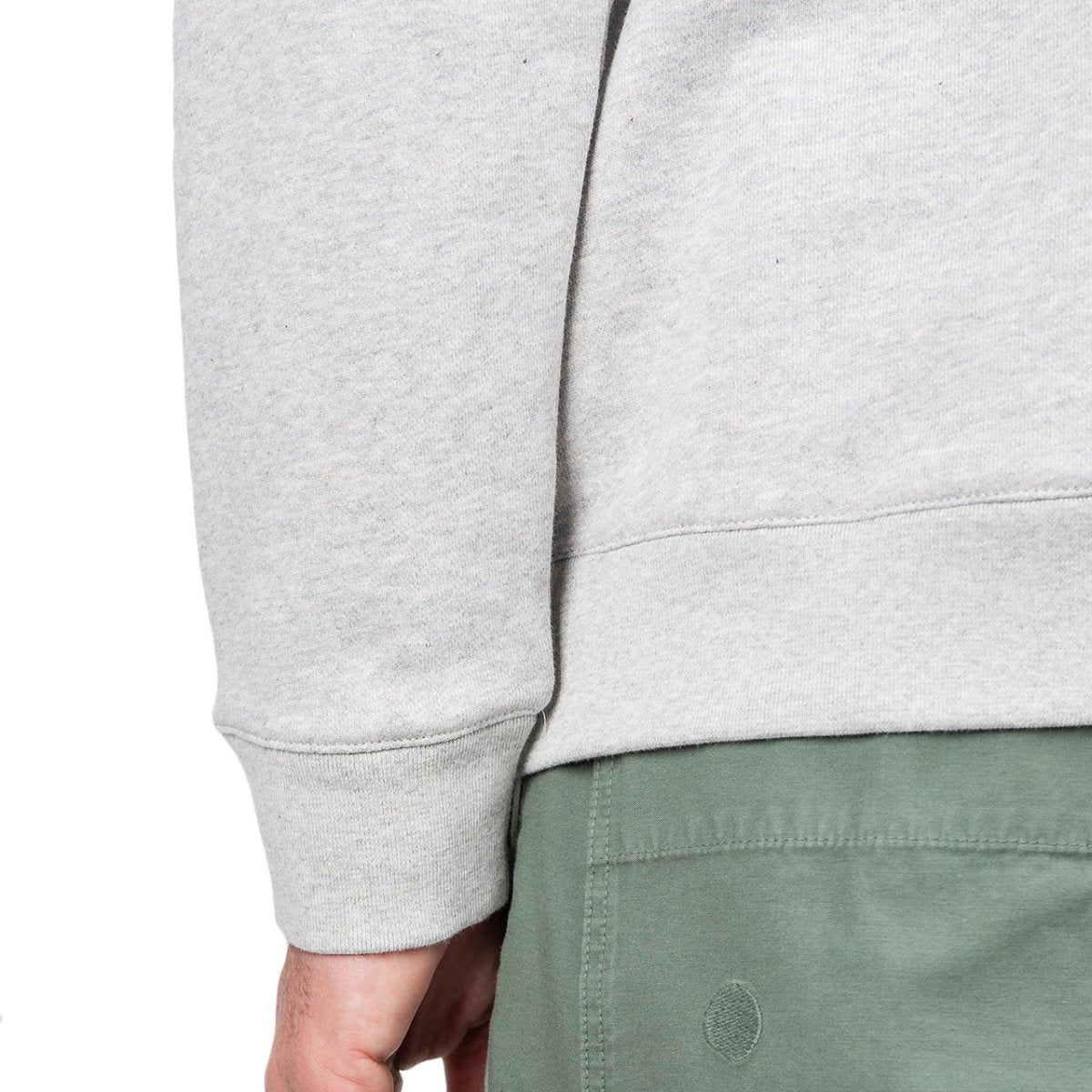 Norse Projects x Geoff McFetridge Vagn Boredom Logo Crewneck (Hellgrau) - Allike Store